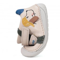Pantofi baieti barefoot din piele DDStep S070-61533A