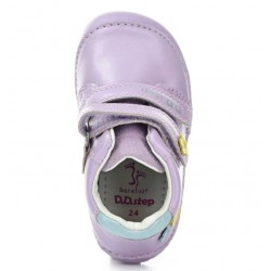 Pantofi fete barefoot din piele DDStep S070-61646A