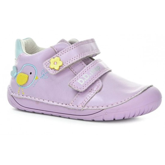 Pantofi fete barefoot din piele DDStep S070-61646A