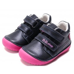 Pantofi fete barefoot din piele DDStep S070-62332A