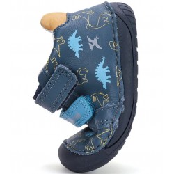 Pantofi baieti barefoot din piele DDStep S070-62594B