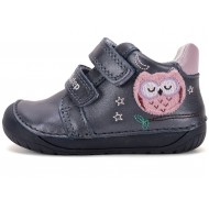 Pantofi fete barefoot din piele DDStep S070-62659A