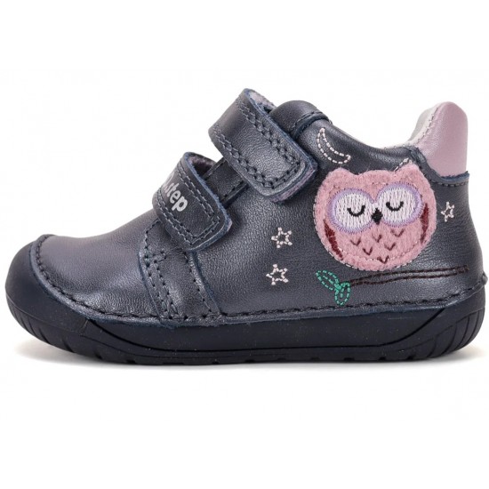 Pantofi fete barefoot din piele DDStep S070-62659A