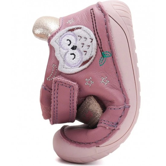 Pantofi fete barefoot din piele DDStep S070-62659B