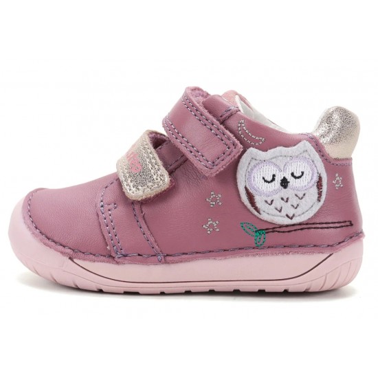 Pantofi fete barefoot din piele DDStep S070-62659B