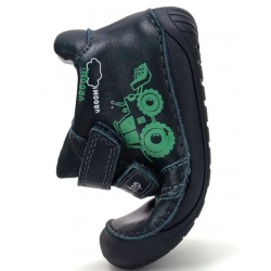 Pantofi baieti barefoot din piele DDStep S070-62964A