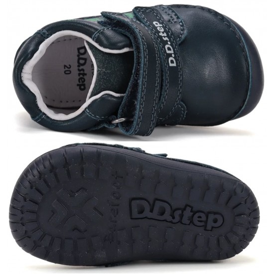 Pantofi baieti barefoot din piele DDStep S070-62964A