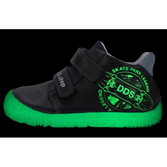 Pantofi baieti barefoot din piele DDStep S073-62313A