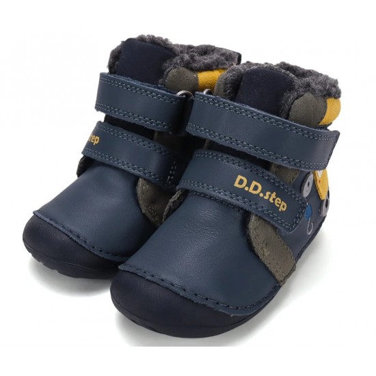 Ghete imblanite baieti din piele DDStep W015-62928