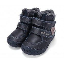 Ghete imblanite baieti din piele DDStep W029-62556