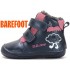 Ghete de iarna fete din piele imblanite Barefoot DD Step W070-62495D