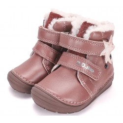 Ghete de iarna fete din piele imblanite DD Step W071-62869B