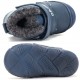Ghete imblanite baieti din piele DDStep W082-62555A