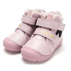 Ghete de iarna fete din piele imblanite DD Step W082-62926D