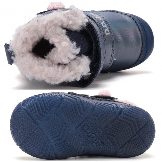 Ghete imblanite fete din piele DDStep W082-62935