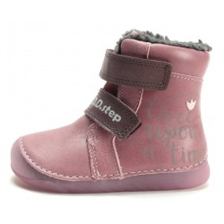 Ghete imblanite fete din piele DDStep W108-62537BL
