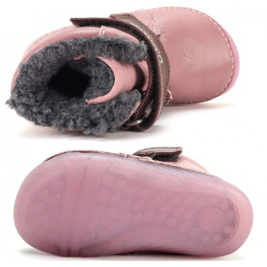 Ghete imblanite fete din piele DDStep W108-62537BL