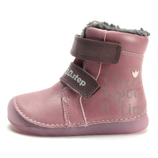 Ghete imblanite fete din piele DDStep W108-62537BL