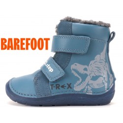 Ghete baieti imblanite Barefoot din piele DDStep W116-62759A