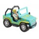 Scooby Doo figurina Fred si Monster Safari Jeep Character 16085