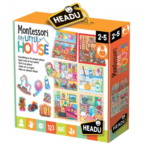 Puzzle Montessori casuta mea 30 piese 20836