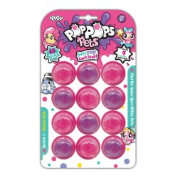 Figurine Pop Pops Pets in slime roz - 12 bile cu 4 figurine ascunse 40002