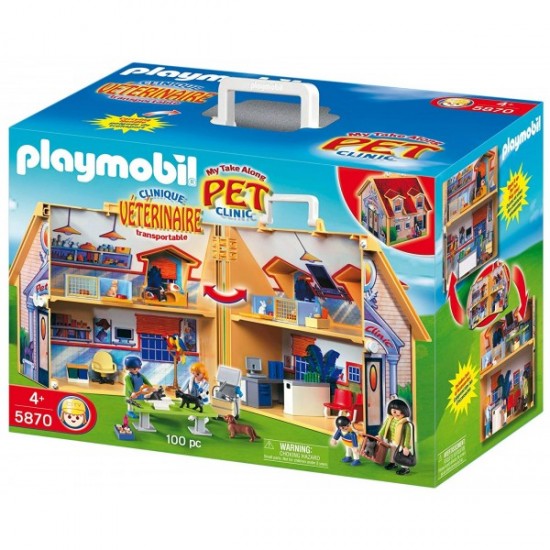 Playmobil clinica veterinara 5870