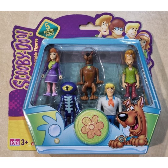 Scooby Doo set 5 figurine 7cm Character