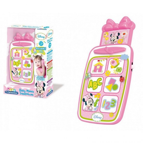 Telefon Minnie cu sunete si lumini Clementoni 61184
