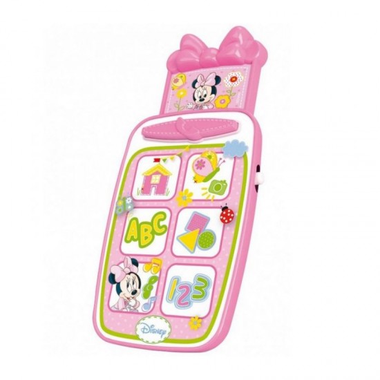 Telefon Minnie cu sunete si lumini Clementoni 61184