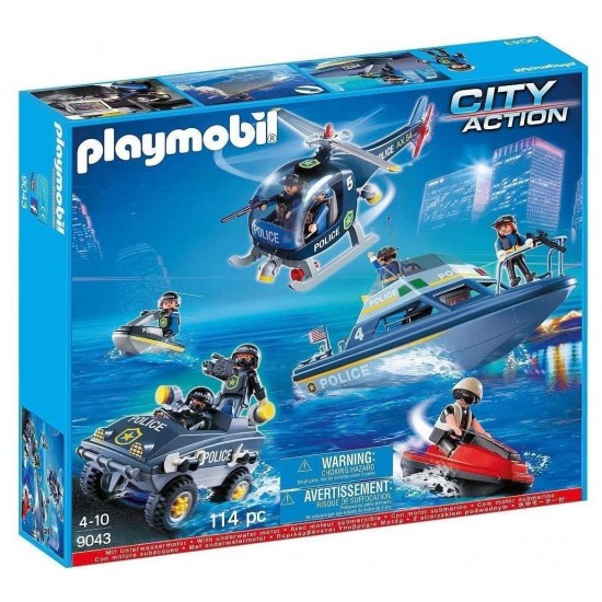 Playmobil 9043 set vehicule de politie