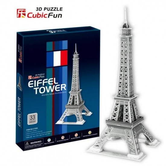 Puzzle 3D Turnul Eiffel
