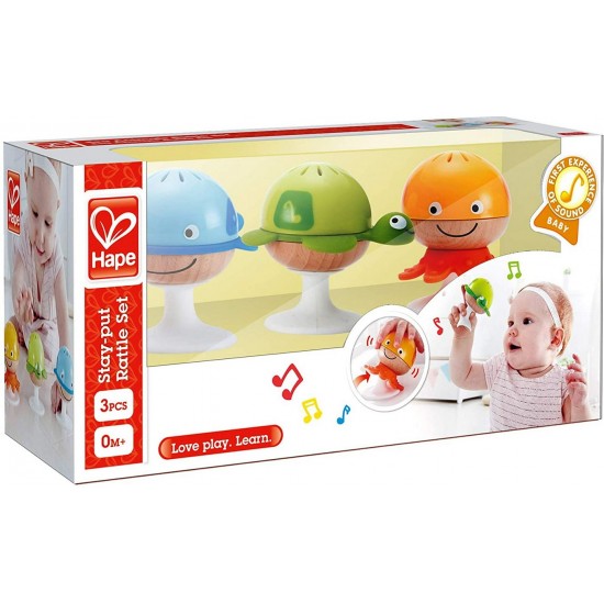 Hape set 3 zornaitoare muzicale E0330