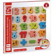 Hape puzzle din lemn matematica E1550