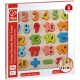 Hape puzzle din lemn matematica E1550