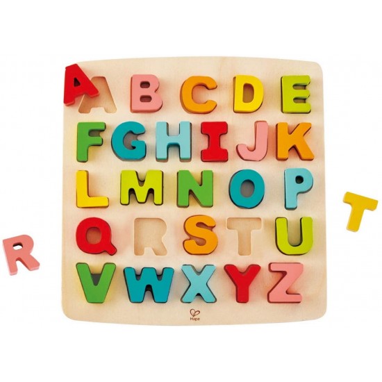 Hape puzzle din lemn alfabetul E1551