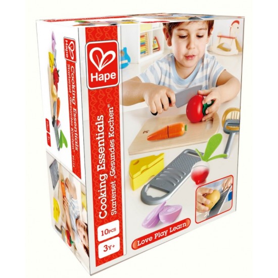 Hape set de curatat si taiat legume E3154