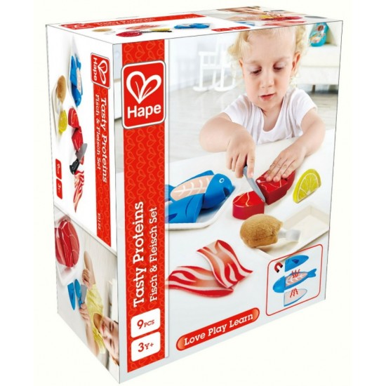 Hape set din lemn proteine gustoase E3155