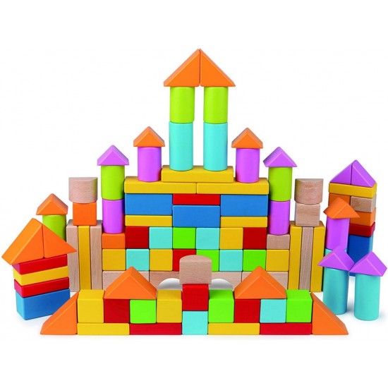 Hape set cuburi din lemn E8247