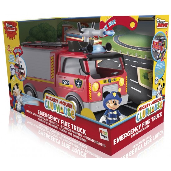 Camionul de pompieri Mickey Mouse