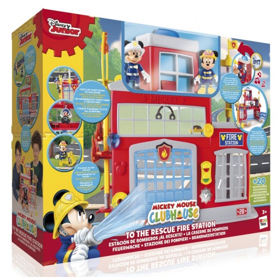 Statia de pompieri Mickey Mouse