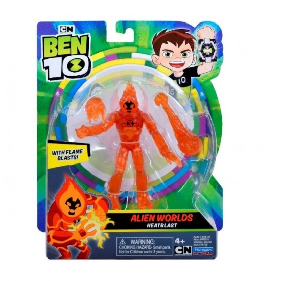 Ben10 figurina Alien Worlds Heatblast 76100-76168