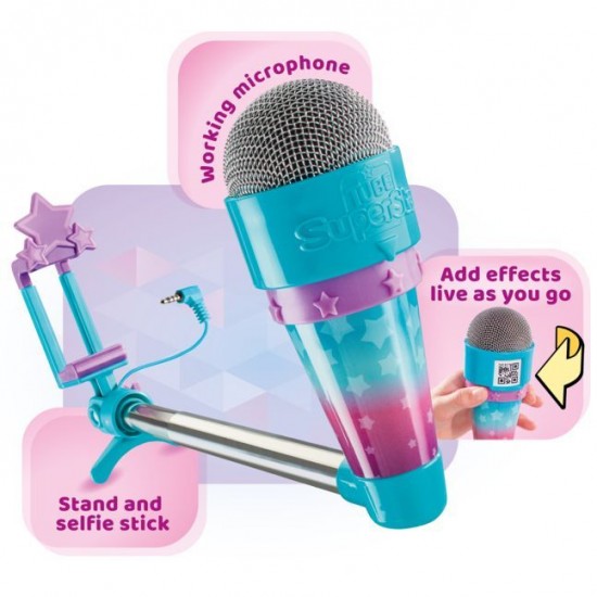 Microfon Tube Superstar cu Selfiestick