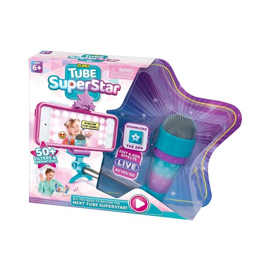 Microfon Tube Superstar cu Selfiestick