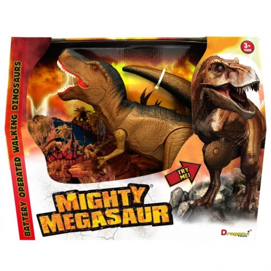 Dinozaur cu sunete si lumini T-Rex Dragon I 80046