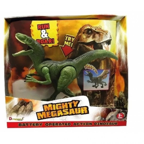 Dinozaur cu sunete si lumini Raptor Dragon I 80077