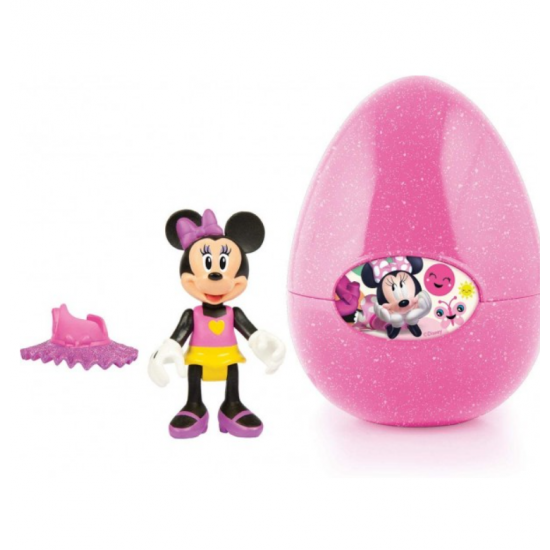 Figurina surpriza in ou Minnie cu accesorii IMC 185913
