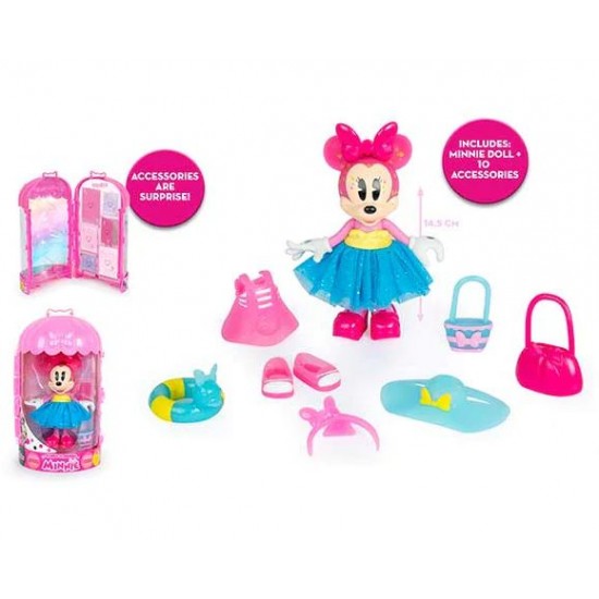 Papusa Minnie Fluffy Flamingo IMC 185944