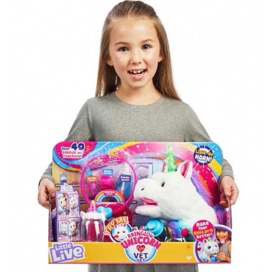 Set veterinar unicorn Little Live 28863