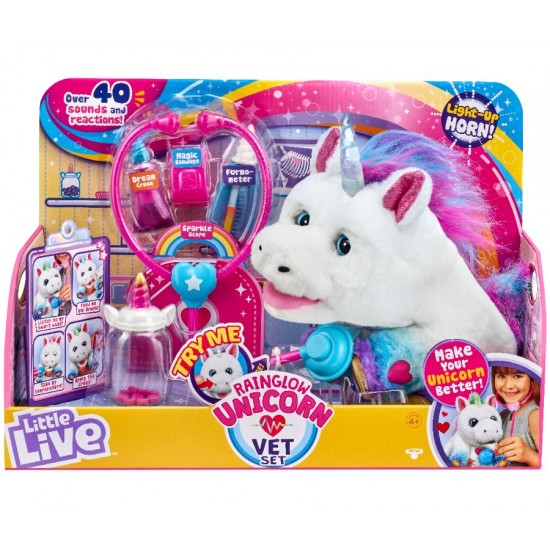 Set veterinar unicorn Little Live 28863